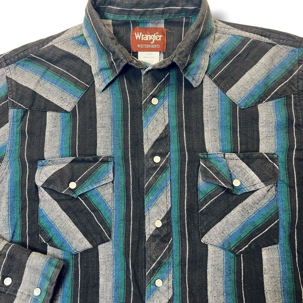 Wrangler Mens Long Sleeve‎ Shirt LG